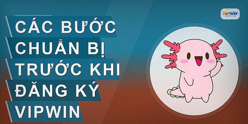 Các bước chuẩn bị trước khi đăng ký VIPWIN